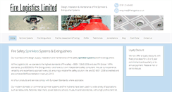 Desktop Screenshot of firelogistics.co.uk